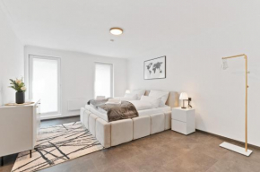Stilvolle Wohnung im Stadtzentrum - Loggia - Kingsize Bett - Smart TV - Netflix - 60qm - 24h Check-In
